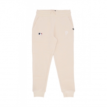 pantalone tuta felpato uomo mlb base runner emb burnside pants pitpir SANDSTORM