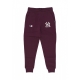 pantalone tuta felpato uomo mlb emb burnside tp neyyan PLUM