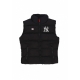 piumino smanicato uomo mlb gila vest neyyan JET BLACK