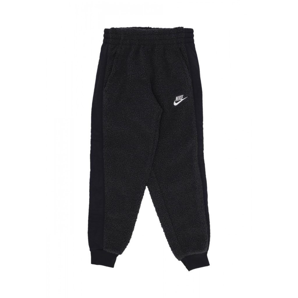 orsetto ragazzo sportswear club fleece winterized pant BLACK/BLACK/WHITE