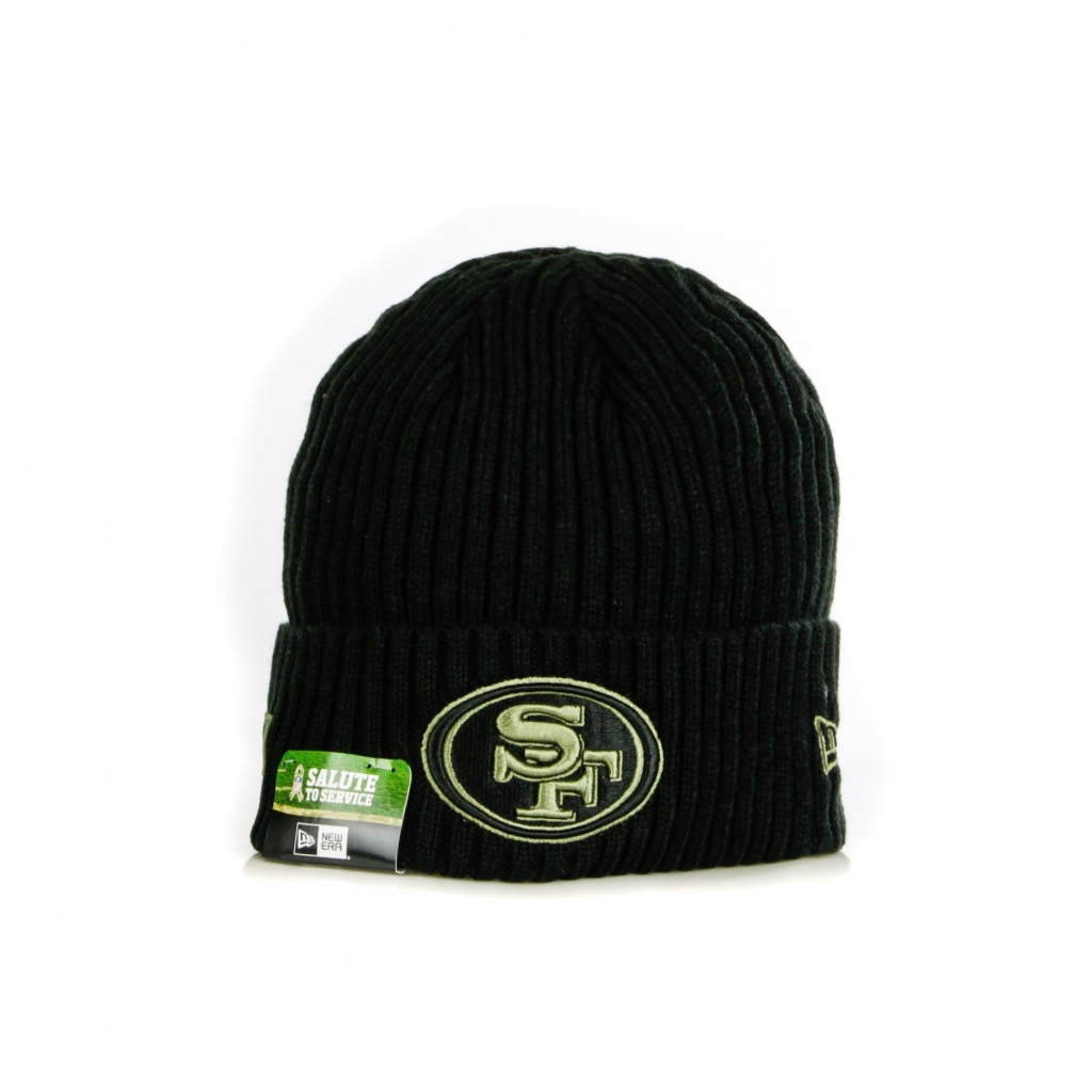 cappello uomo nfl 20 salute to service knit saf49e BLACK/ARMY GREEN