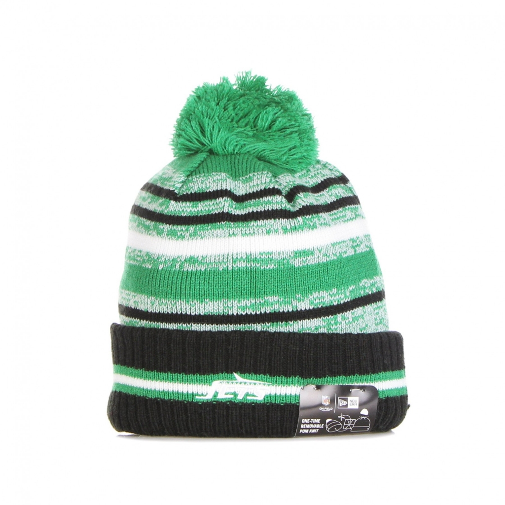 cappello pom pom uomo nfl sport knit neyjet ORIGINAL TEAM COLORS