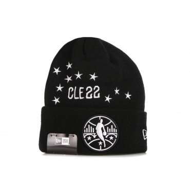 cappello uomo nba knit all star game city d1 BLACK