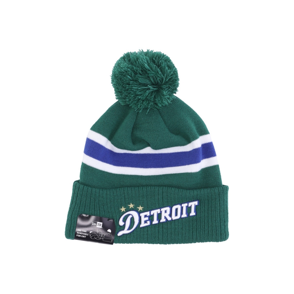 cappello pom pom uomo nba city night knit detpis ORIGINAL TEAM COLORS