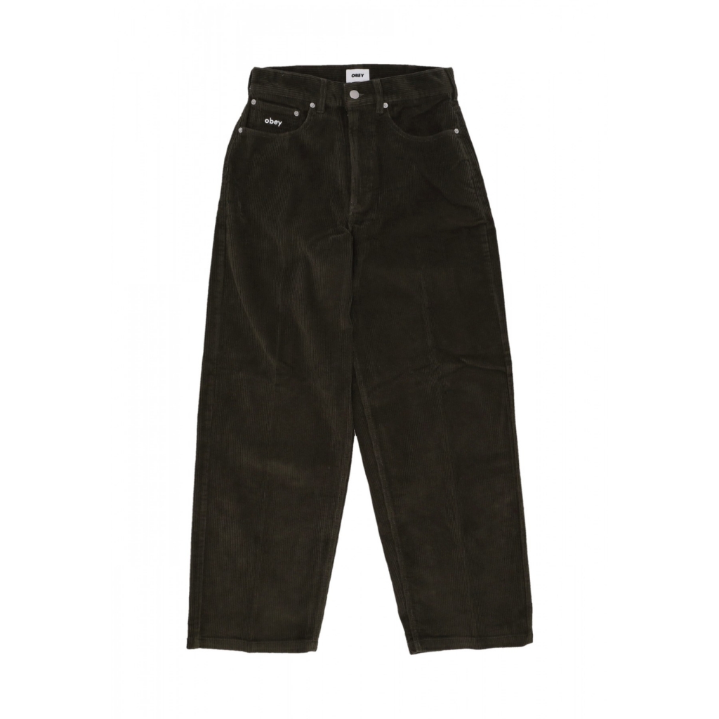 pantalone lungo uomo bigwig baggy corduroy pant ROSIN