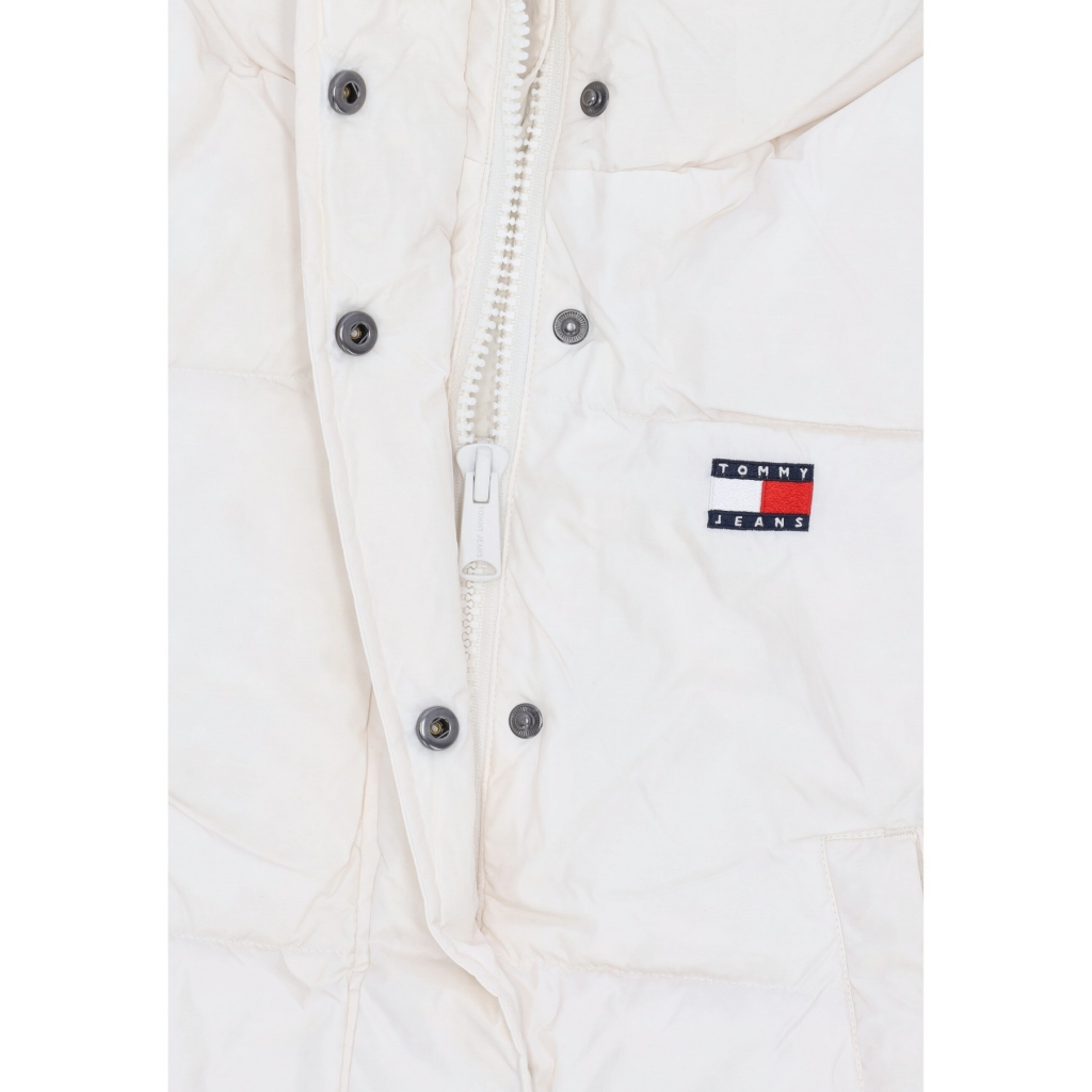 piumino donna back flag alaska puffer ANCIENT WHITE