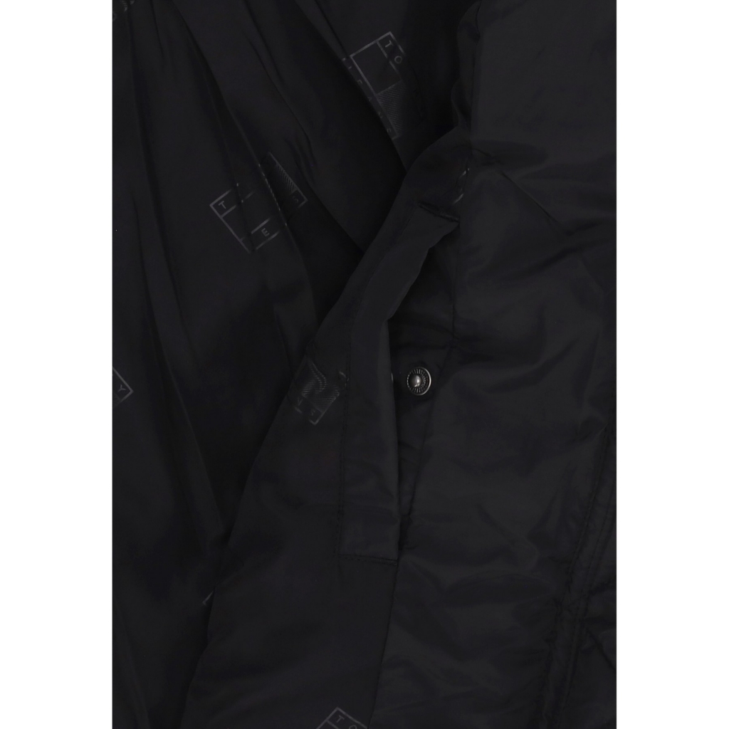 piumino donna crop alaska puffer BLACK