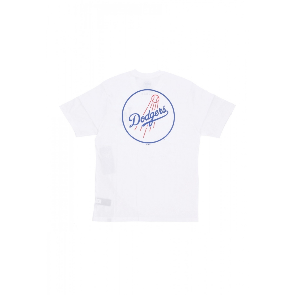 maglietta uomo mlb backer echo tee losdod WHITE WASH