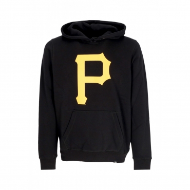 felpa cappuccio uomo mlb backer burnside hoodie pitpir JET BLACK