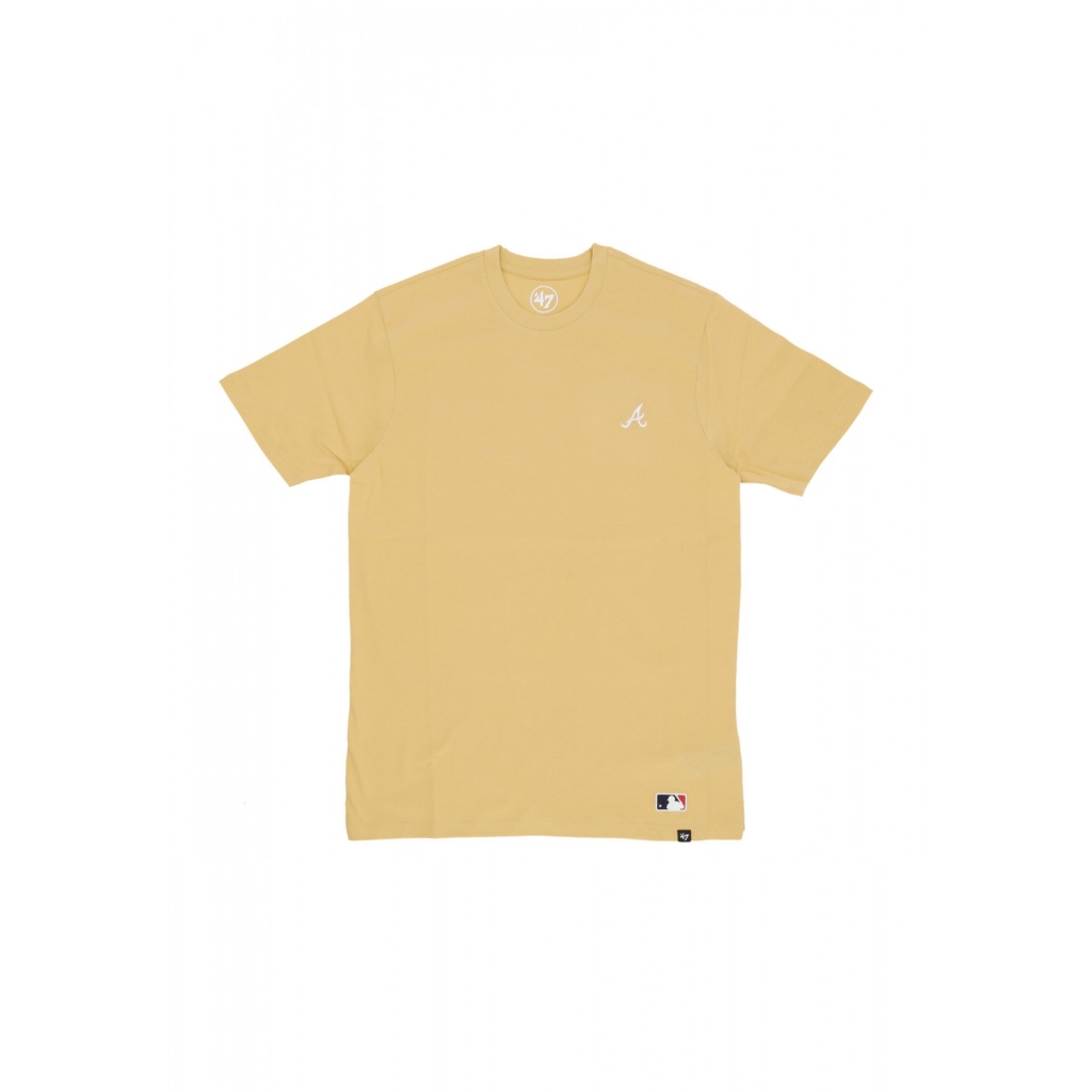 maglietta uomo mlb base runner emb echo tee atlbra LIGHT GOLD