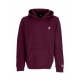 felpa cappuccio uomo mlb base runner emb burnside hoodie phiphi PLUM