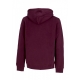 felpa cappuccio uomo mlb base runner emb burnside hoodie phiphi PLUM