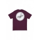 maglietta uomo mlb backer echo tee losdod PLUM