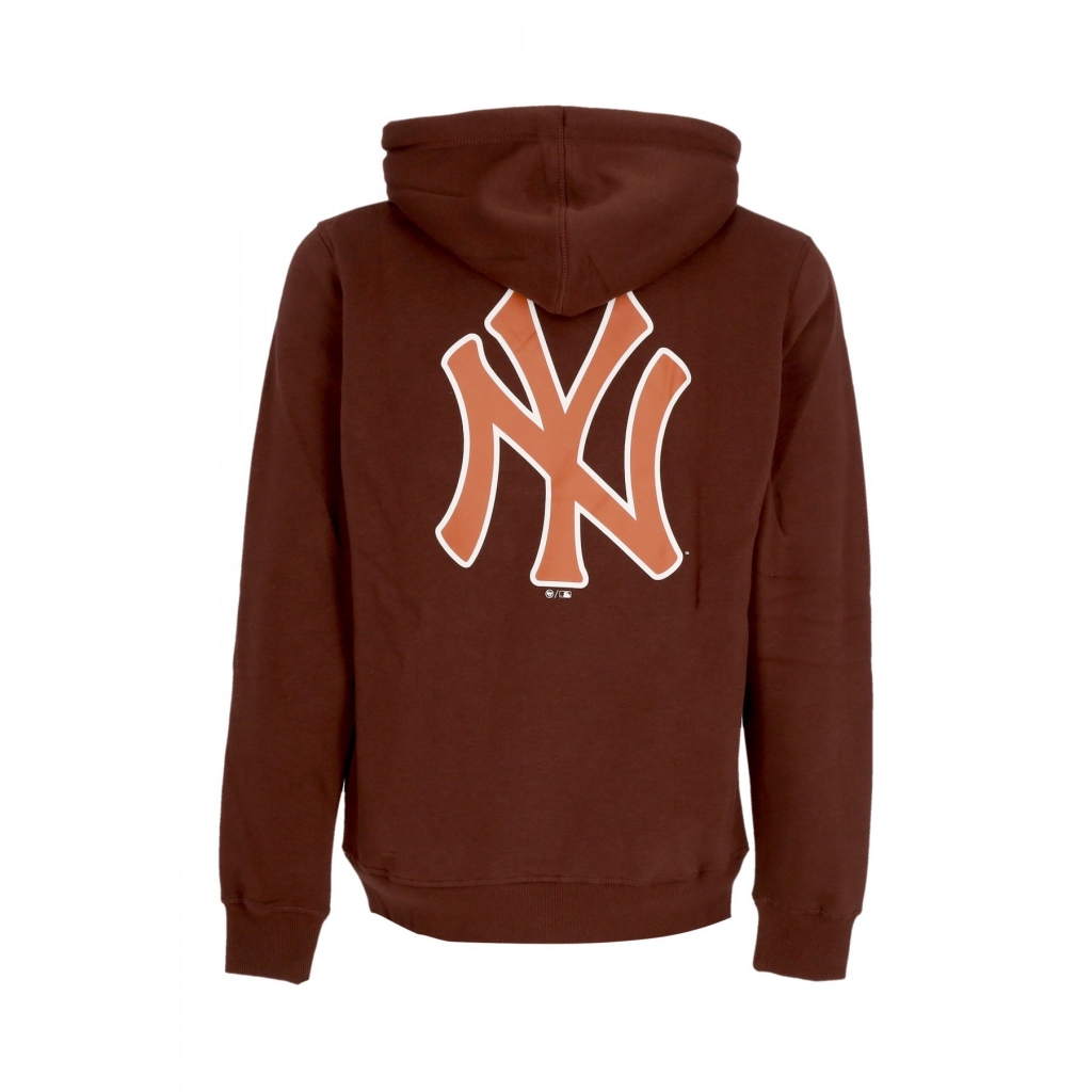 felpa cappuccio uomo mlb backer burnside hoodie neyyan CACAO