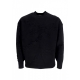 maglione uomo chrome sweater crewneck BLACK