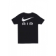 maglietta ragazzo air tee BLACK