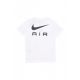 maglietta ragazzo air tee WHITE