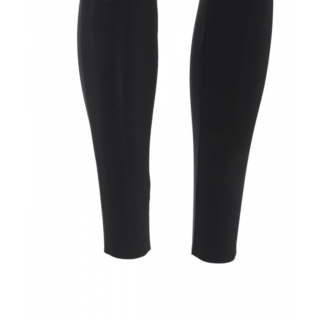 Catsuit con scollo a V Dolman nero