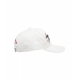 Cappellino da baseball con logo bianco