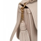 Borsa a spalla con Logo beige