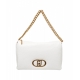 Borsa a spalla LaPuffy bianco