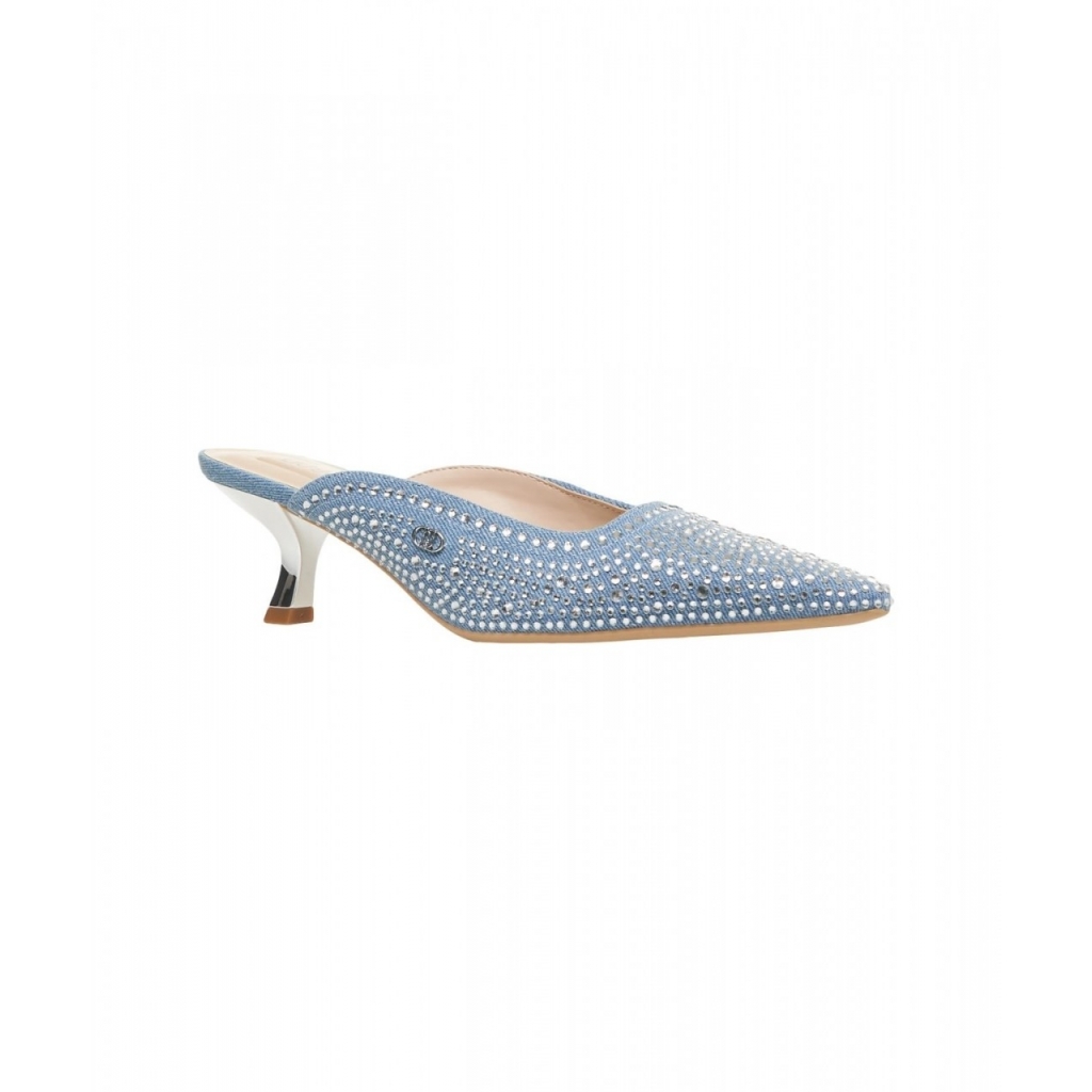 Sabot mit Strass Gemy Blau