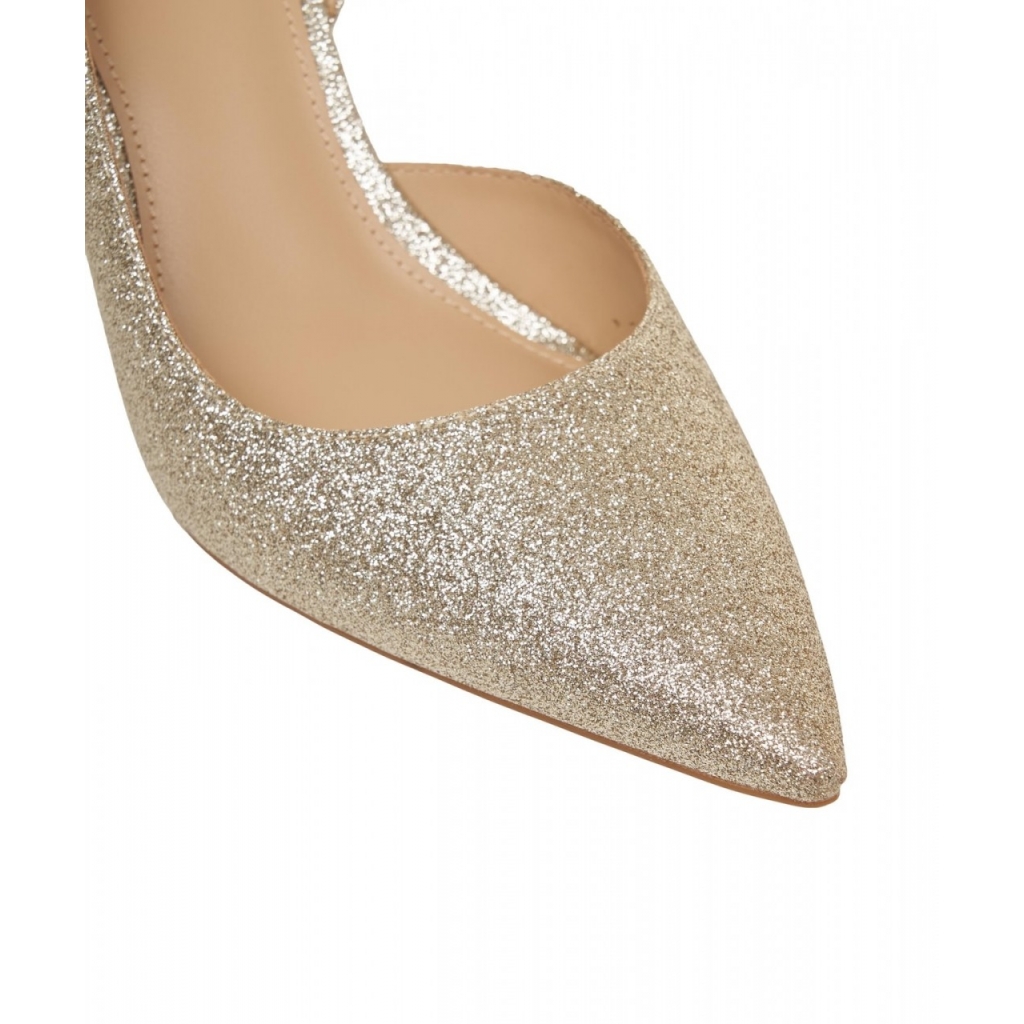 Slingback glitterati Alina oro