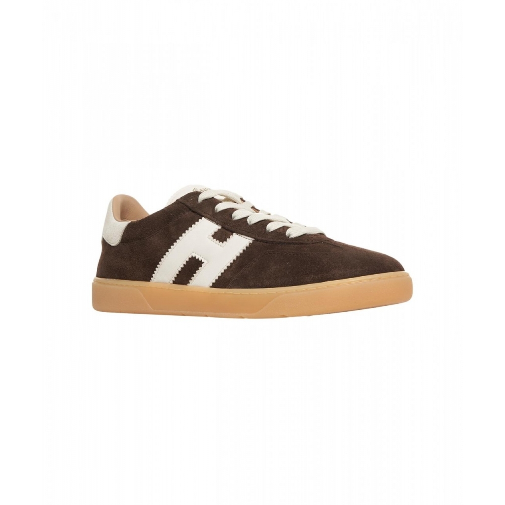 Wildleder Sneakers Cool Dunkelbraun