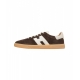 Wildleder Sneakers Cool Dunkelbraun