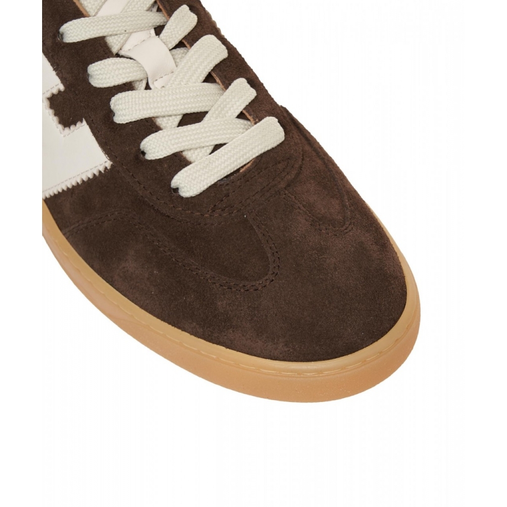 Wildleder Sneakers Cool Dunkelbraun