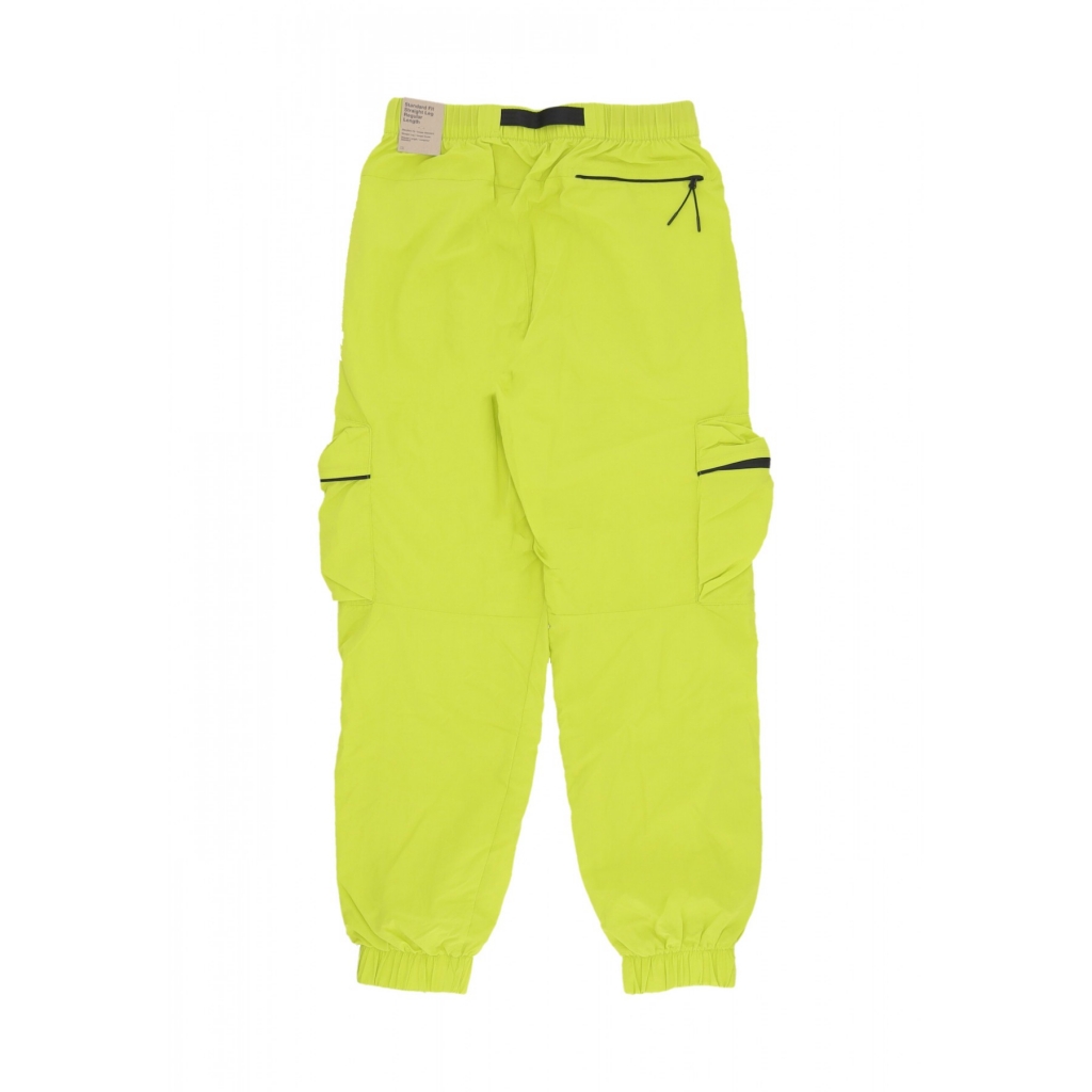 pantalone tuta uomo tech woven cargo BRIGHT CACTUS/BLACK