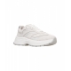 Sneakers in pelle scamosciata Eva grigio chiaro