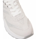 Sneakers in pelle scamosciata Eva grigio chiaro