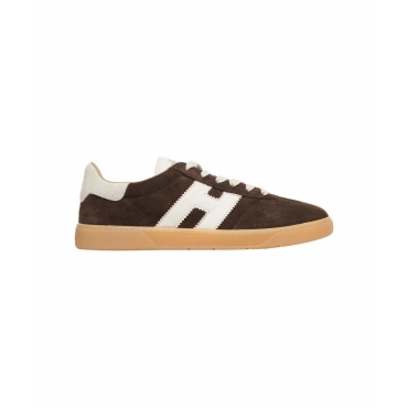 Sneakers in pelle scamosciata Cool marrone scuro