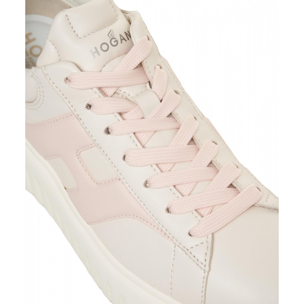 Sneakers H-Stripes rosa chiaro