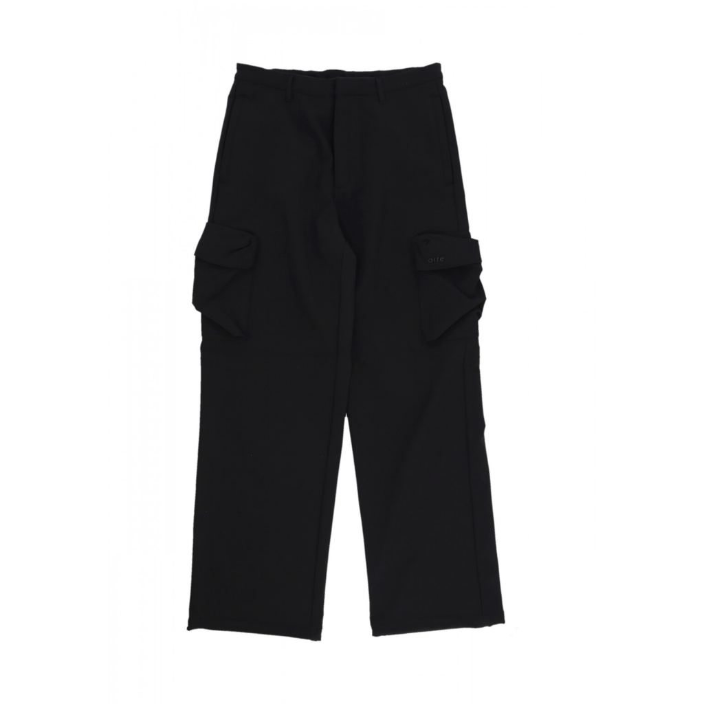 pantalone lungo uomo 3d pockets pants BLACK