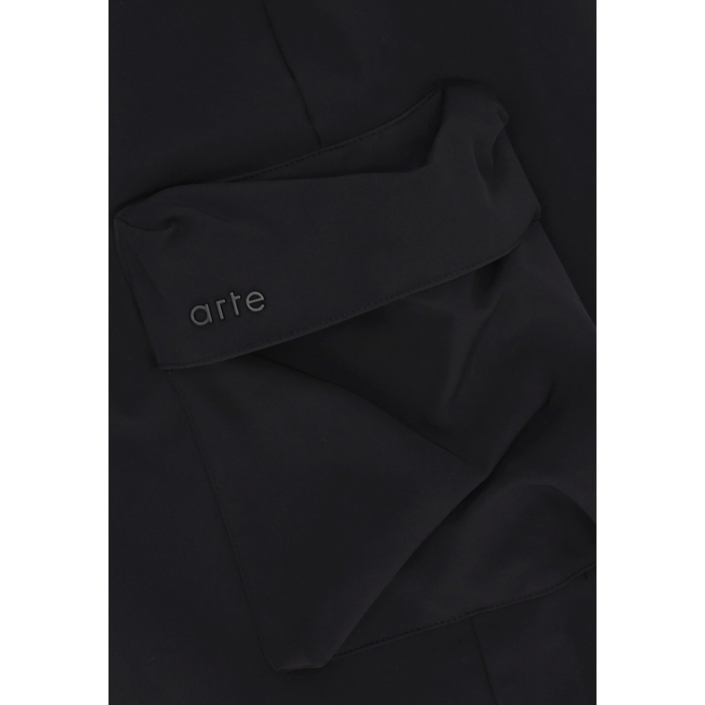 pantalone lungo uomo 3d pockets pants BLACK