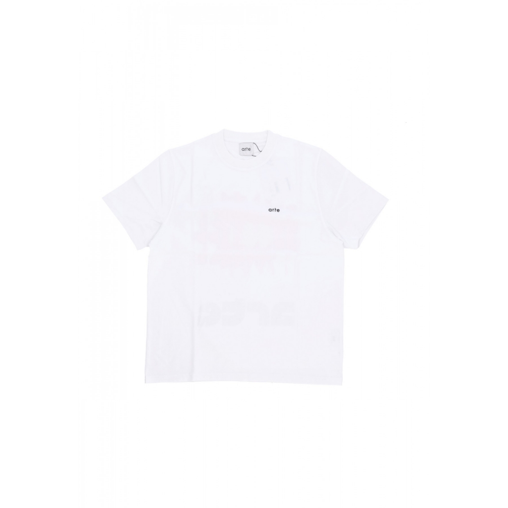 maglietta uomo flower poster tee WHITE