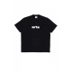 maglietta uomo blur embroidery tee BLACK