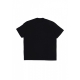 maglietta uomo blur embroidery tee BLACK