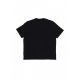 maglietta uomo script logo tee BLACK