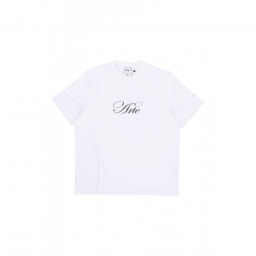 maglietta uomo script logo tee WHITE