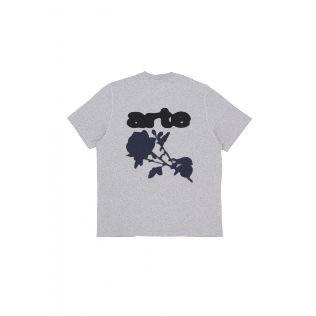 maglietta uomo blur flower tee GREY