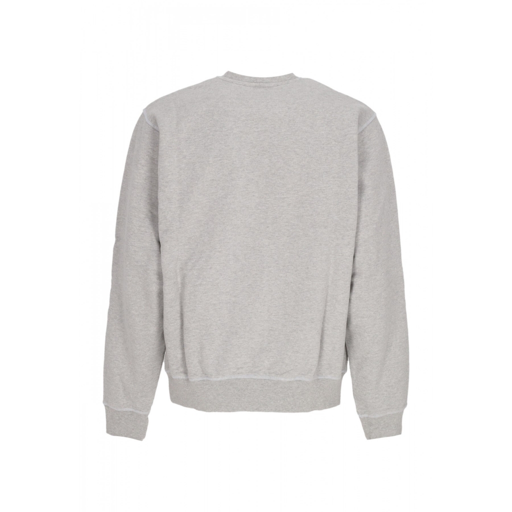 felpa leggera girocollo uomo logo crewneck GREY