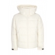 piumino uomo logo padded jacket WHITE/ST BOURDEAUX