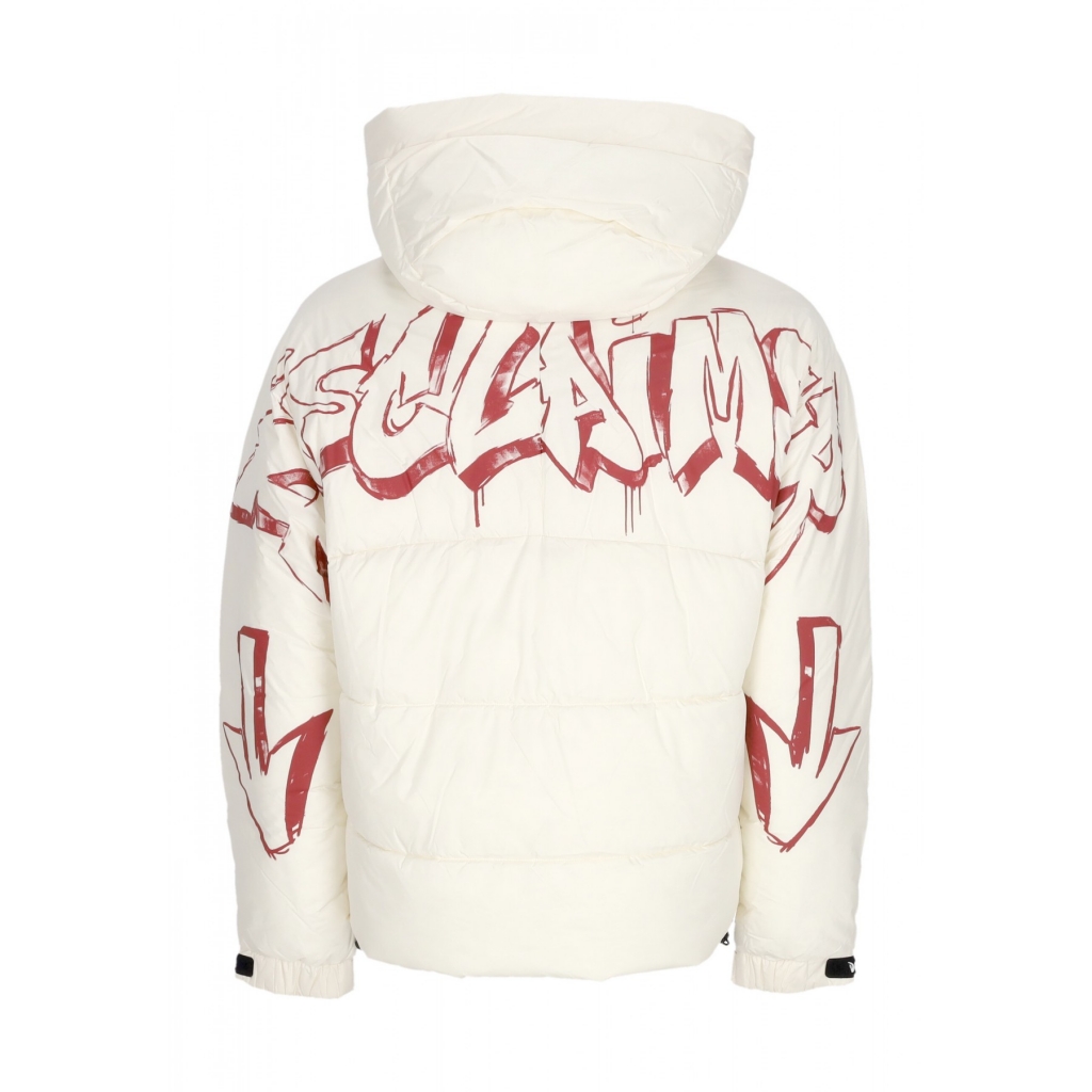 piumino uomo logo padded jacket WHITE/ST BOURDEAUX