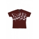 maglietta uomo big logo tee BORDEAUX/ST WHITE