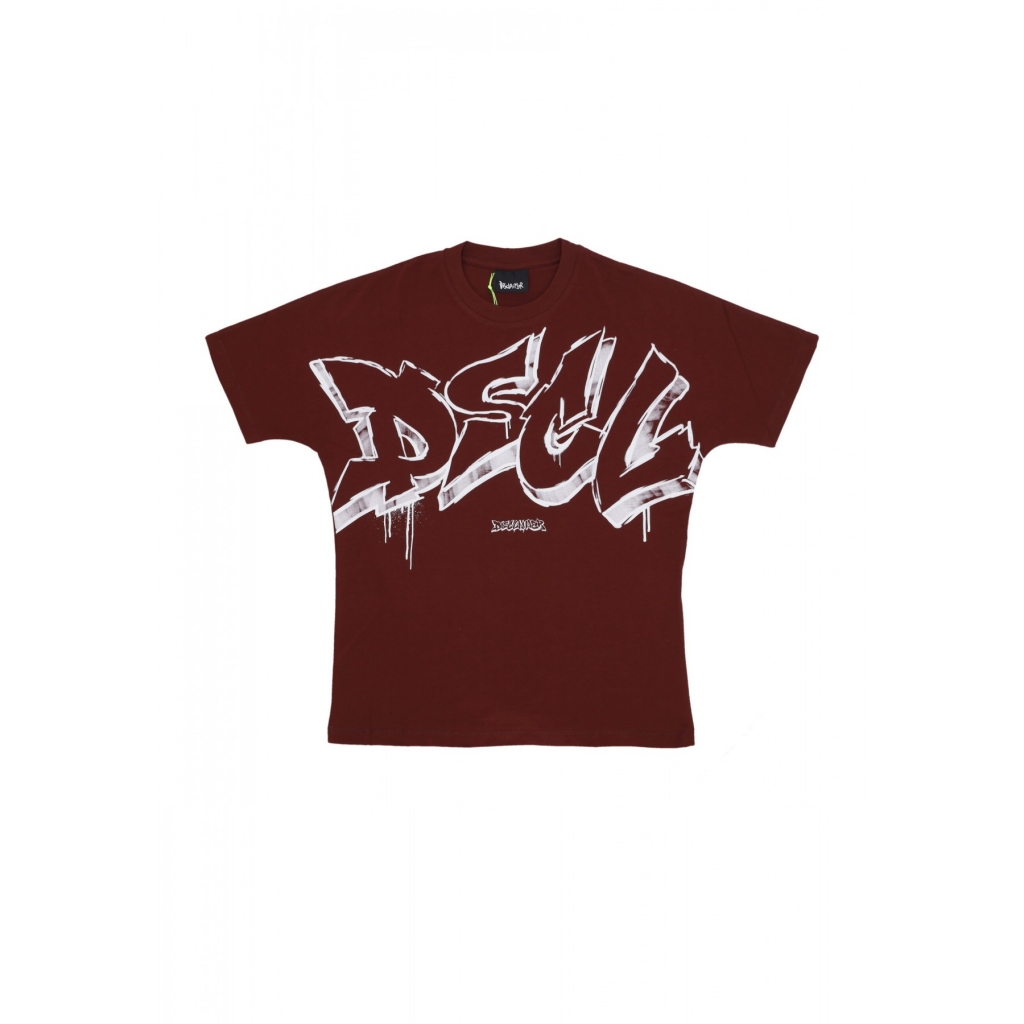 maglietta uomo big logo tee BORDEAUX/ST WHITE