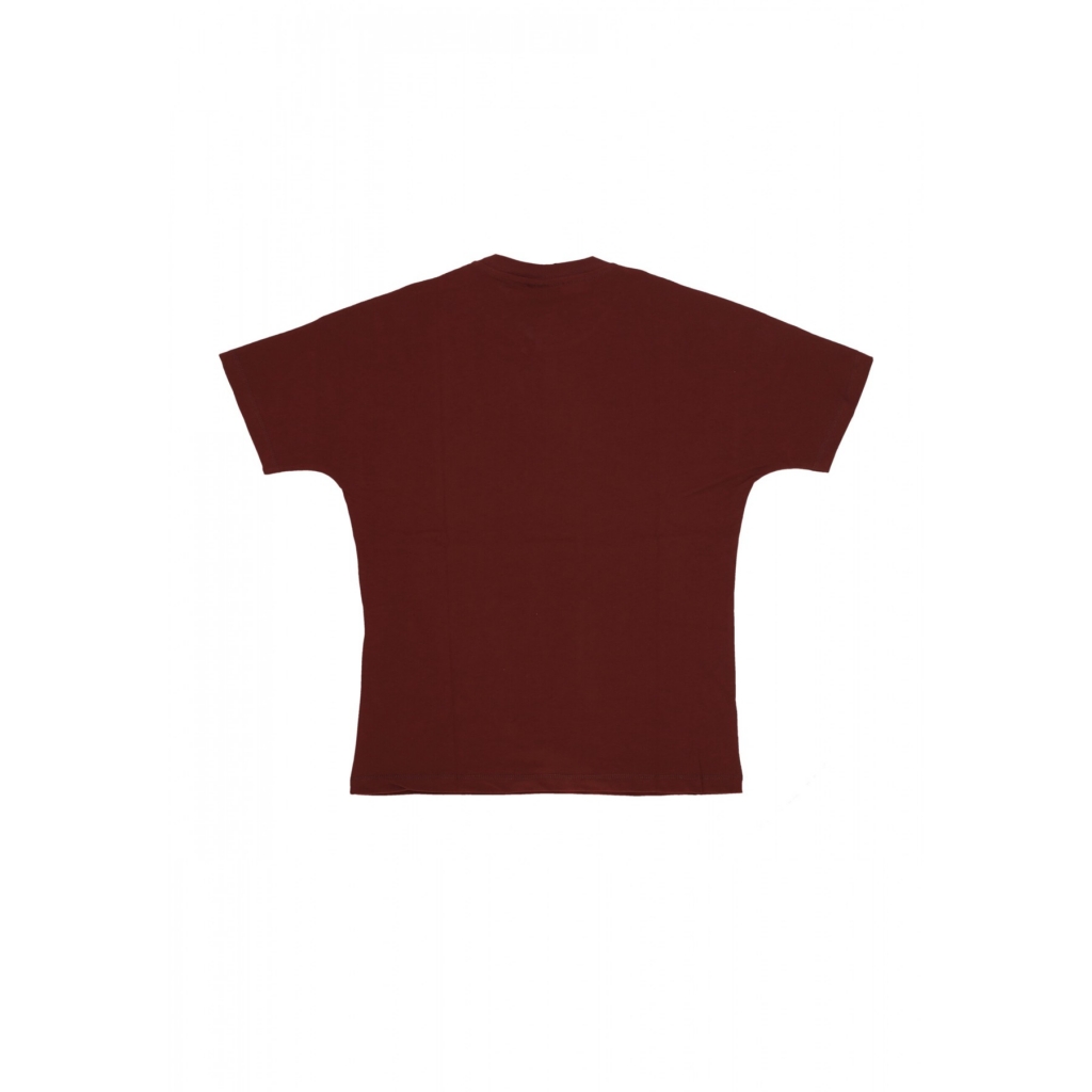 maglietta uomo big logo tee BORDEAUX/ST WHITE