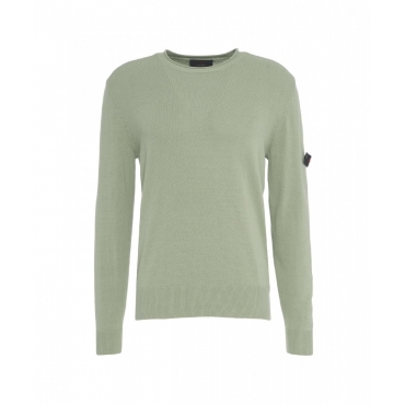 Maglione in cotone verde